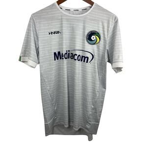 New York Cosmos Mens Jersey Small Inaria 2019 Soccer Futbol White NASL Home